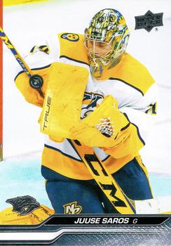 Juuse Saros Nashville Predators Upper Deck 2023/24 Series 2 #354