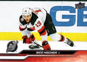 Nico Hischier New Jersey Devils Upper Deck 2023/24 Series 2 #356