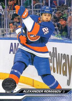 Alexander Romanov New York Islanders Upper Deck 2023/24 Series 2 #366