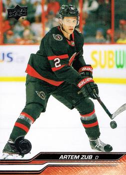 Artem Zub Ottawa Senators Upper Deck 2023/24 Series 2 #377