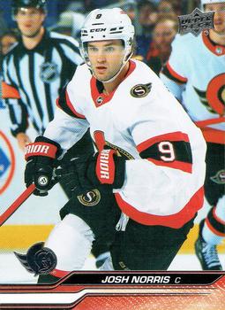Josh Norris Ottawa Senators Upper Deck 2023/24 Series 2 #379