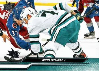 Nico Sturm San Jose Sharks Upper Deck 2023/24 Series 2 #393