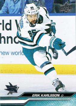 Erik Karlsson San Jose Sharks Upper Deck 2023/24 Series 2 #395
