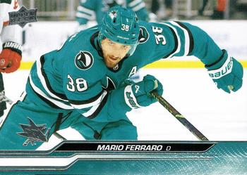 Mario Ferraro San Jose Sharks Upper Deck 2023/24 Series 2 #396