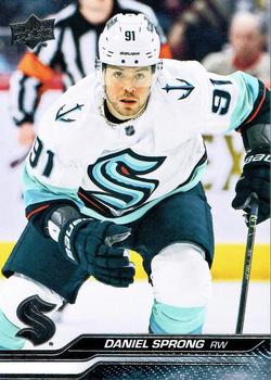 Daniel Sprong Seattle Kraken Upper Deck 2023/24 Series 2 #401