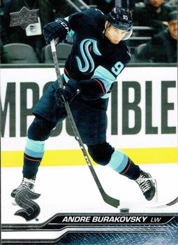Andre Burakovsky Seattle Kraken Upper Deck 2023/24 Series 2 #404