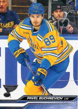 Pavel Buchnevich St. Louis Blues Upper Deck 2023/24 Series 2 #406