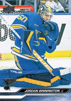 Jordan Binnington St. Louis Blues Upper Deck 2023/24 Series 2 #410