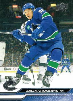 Andrei Kuzmenko Vancouver Canucks Upper Deck 2023/24 Series 2 #424