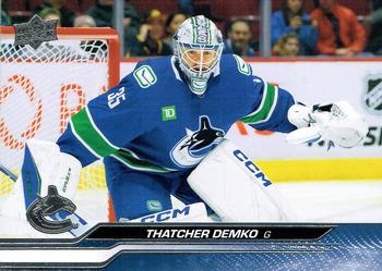 Thatcher Demko Vancouver Canucks Upper Deck 2023/24 Series 2 #428