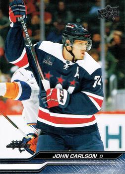 John Carlson Washington Capitals Upper Deck 2023/24 Series 2 #441