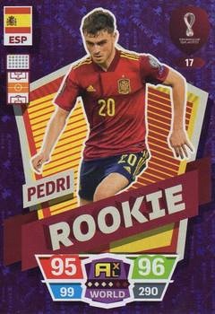 Pedri Spain Panini Adrenalyn XL World Cup 2022 Rookie #17