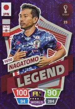 Yuto Nagatomo Japan Panini Adrenalyn XL World Cup 2022 Legend #23