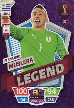 Fernando Muslera Uruguay Panini Adrenalyn XL World Cup 2022 Legend #27