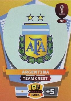 Team Crest Argentina Panini Adrenalyn XL World Cup 2022 Team Crest #32