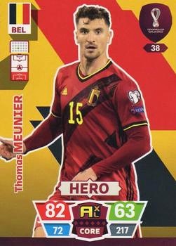 Thomas Meunier Belgium Panini Adrenalyn XL World Cup 2022 Hero #38