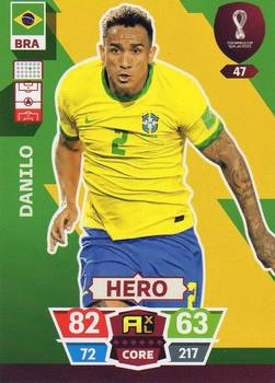 Danilo Brazil Panini Adrenalyn XL World Cup 2022 Hero #47