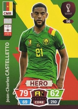 Jean-Charles Castelletto Cameroon Panini Adrenalyn XL World Cup 2022 Hero #56