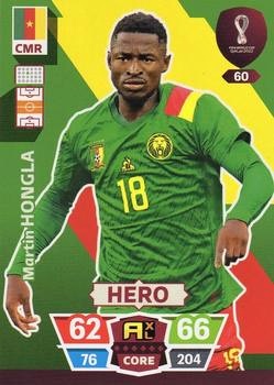 Martin Hongla Cameroon Panini Adrenalyn XL World Cup 2022 Hero #60