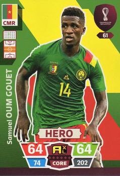Samuel Oum Gouet Cameroon Panini Adrenalyn XL World Cup 2022 Hero #61