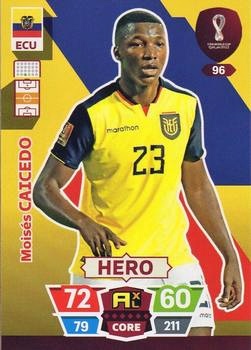 Moises Caicedo Ecuador Panini Adrenalyn XL World Cup 2022 Hero #96