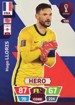 Hugo Lloris France Panini Adrenalyn XL World Cup 2022 Hero #109