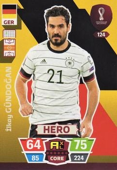 Ilkay Gundogan Germany Panini Adrenalyn XL World Cup 2022 Hero #124