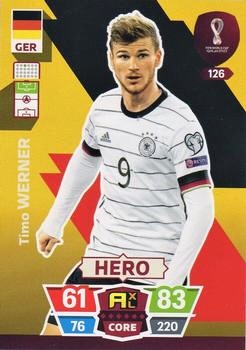 Timo Werner Germany Panini Adrenalyn XL World Cup 2022 Hero #126