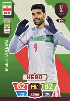 Mehdi Taremi Iran Panini Adrenalyn XL World Cup 2022 Hero #144