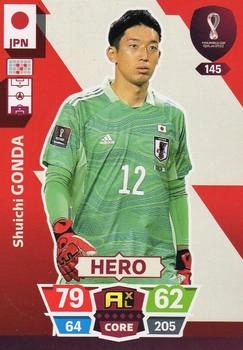 Shuichi Gonda Japan Panini Adrenalyn XL World Cup 2022 Hero #145