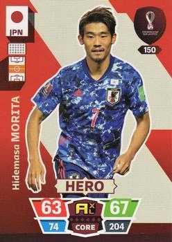 Hidemasa Morita Japan Panini Adrenalyn XL World Cup 2022 Hero #150