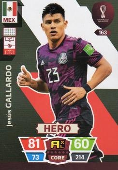 Jesus Gallardo Mexico Panini Adrenalyn XL World Cup 2022 Hero #163