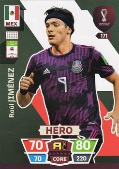 Raul Jimenez Mexico Panini Adrenalyn XL World Cup 2022 Hero #171