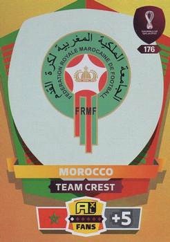Team Crest Morocco Panini Adrenalyn XL World Cup 2022 Team Crest #176