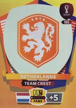 Team Crest Netherlands Panini Adrenalyn XL World Cup 2022 Team Crest #185