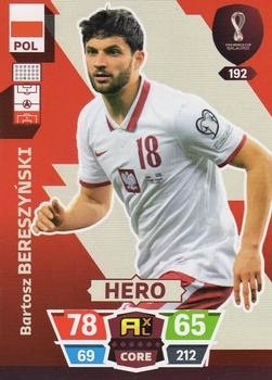 Bartosz Bereszynski Poland Panini Adrenalyn XL World Cup 2022 Hero #192