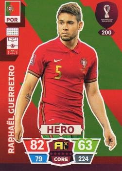 Raphael Guerreiro Portugal Panini Adrenalyn XL World Cup 2022 Hero #200