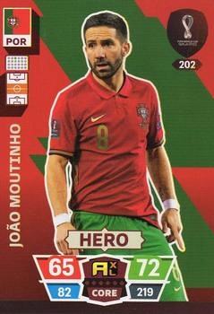 Joao Moutinho Portugal Panini Adrenalyn XL World Cup 2022 Hero #202