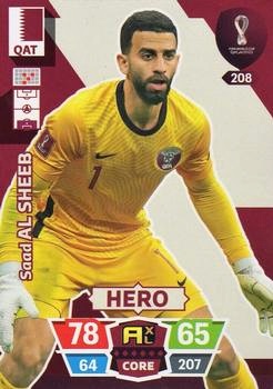 Saad Al Sheeb Qatar Panini Adrenalyn XL World Cup 2022 Hero #208