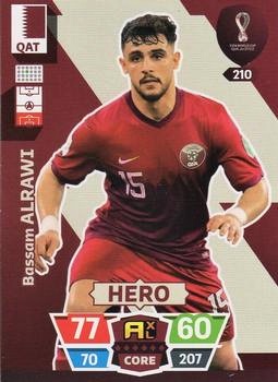 Bassam Alrawi Qatar Panini Adrenalyn XL World Cup 2022 Hero #210
