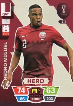 Pedro Miguel Qatar Panini Adrenalyn XL World Cup 2022 Hero #211