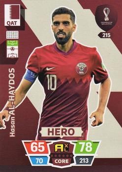Hasan Al-Haydos Qatar Panini Adrenalyn XL World Cup 2022 Hero #215