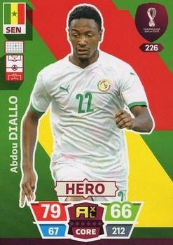 Abdou Diallo Senegal Panini Adrenalyn XL World Cup 2022 Hero #226
