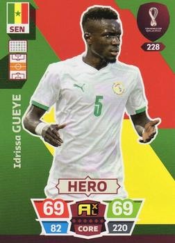 Idrissa Gueye Senegal Panini Adrenalyn XL World Cup 2022 Hero #228