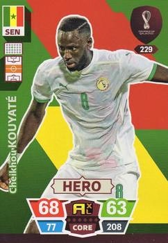 Cheikhou Kouyate Senegal Panini Adrenalyn XL World Cup 2022 Hero #229