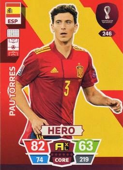 Pau Torres Spain Panini Adrenalyn XL World Cup 2022 Hero #246
