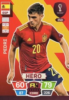 Pedri Spain Panini Adrenalyn XL World Cup 2022 Hero #250