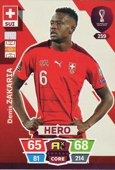 Denis Zakaria Switzerland Panini Adrenalyn XL World Cup 2022 Hero #259