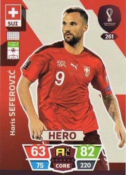 Haris Seferovic Switzerland Panini Adrenalyn XL World Cup 2022 Hero #261