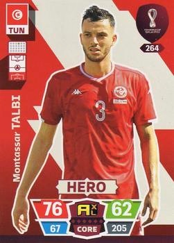 Montassar Talbi Tunisia Panini Adrenalyn XL World Cup 2022 Hero #264